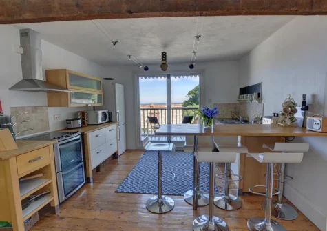 The kitchen at Ferndale House, Lynmouth