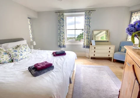 Bedroom #1 at Ferndale House, Lynmouth