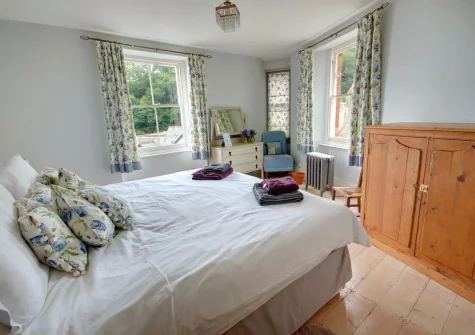 Bedroom #1 at Ferndale House, Lynmouth