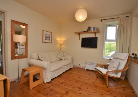 The living area at Ferndale Orchard View, Chivelstone