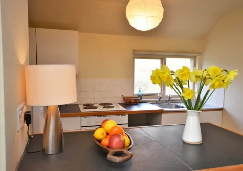 The kitchen at Ferndale Orchard View, Chivelstone