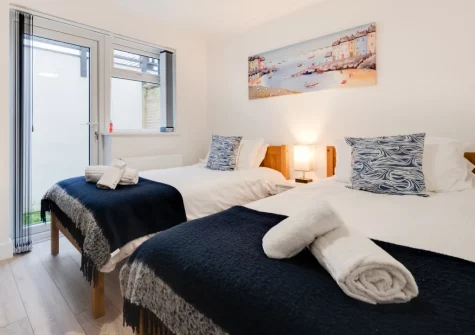 Bedroom #2 at Ferry View, Looe