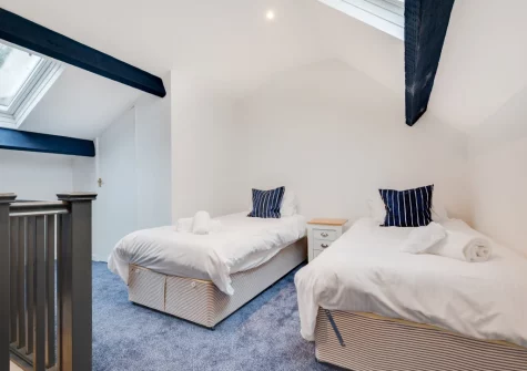 Bedroom #3 at Ferry View, Looe