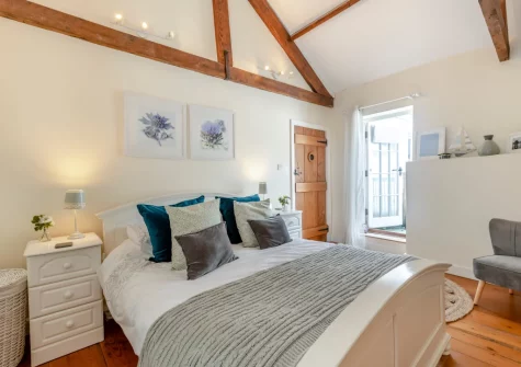 Bedroom #1 at Ferrymans Cottage, Appledore