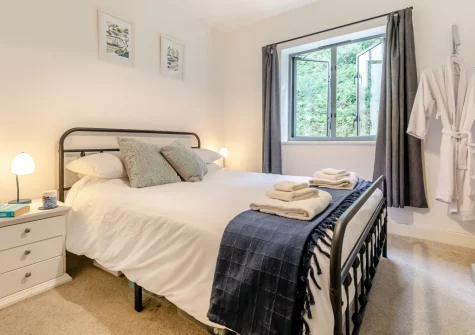 Bedroom #2 at Ferryman's Wharf, Fowey