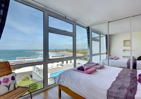 Bedroom #1 at Fiddlers Green, Newquay