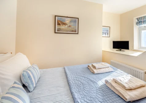 Bedroom #1 at Fig Tree Cottage, Appledore
