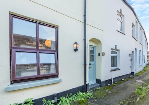 Outside Fig Tree Cottage, Appledore