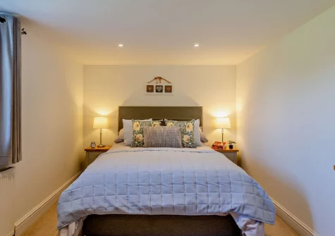 Bedroom #1 at Firebeacon, Firebeacon Farm, Edistone