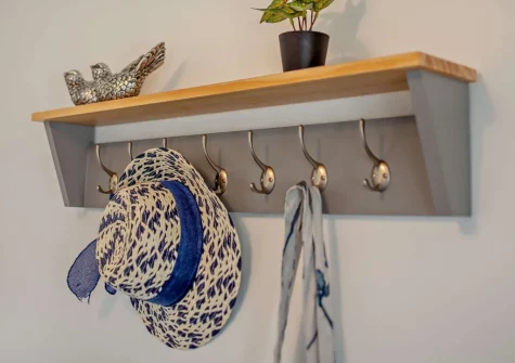 The hallway at Firebeacon, Firebeacon Farm, Edistone