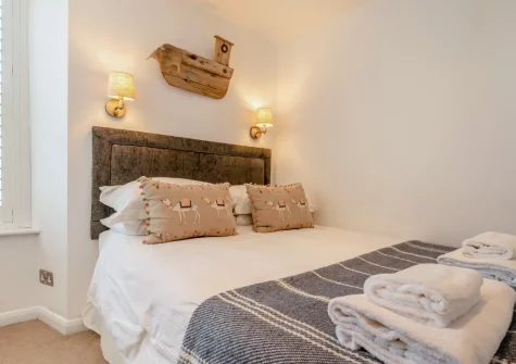 Bedroom #1 at Fisherman's Cottage, Padstow