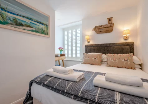 Bedroom #1 at Fisherman's Cottage, Padstow