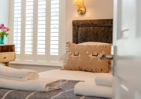 Bedroom #1 at Fisherman's Cottage, Padstow