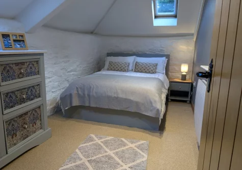 Bedroom #2 at Fisherman's Rest at Blagdon Farm, Ashwater