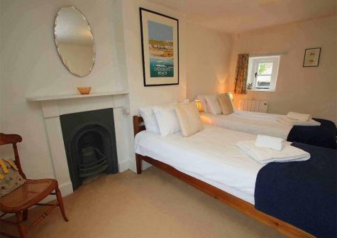Bedroom #2 at Fisherton Cottage, Poughill