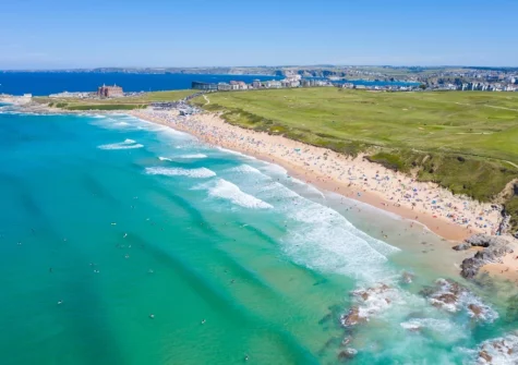 The golden sands, wild Atlantic swells and consistent crashing waves of Fistral Beach have gained it prominence over the years as the home of British surfing