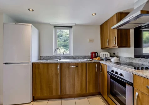 The kitchen at Ford Mill Dairy, Ashmansworthy