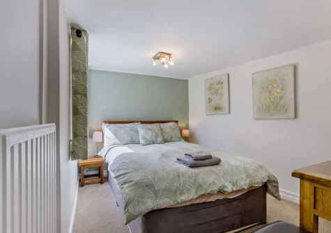 Bedroom #1 at Ford Mill Dairy, Ashmansworthy