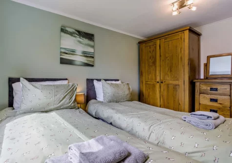 Bedroom #2 at Ford Mill Dairy, Ashmansworthy