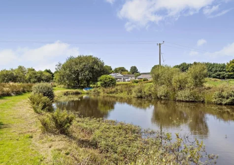 Guests are welcome to use the fishing lake & take walks though the ten-acre farmland