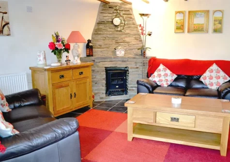 The living room at Fordbrook Cottage, Brixton