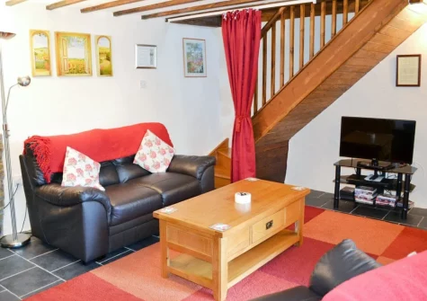 The living room at Fordbrook Cottage, Brixton