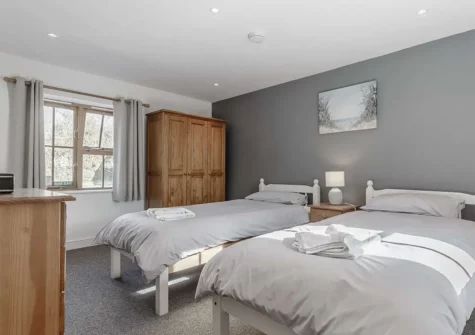 Bedroom #2 at Forge Manor Cottage, Cambrose
