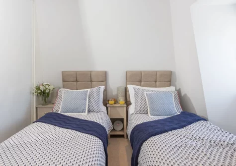 Bedroom #2 at Fowey Penthouse, Fowey