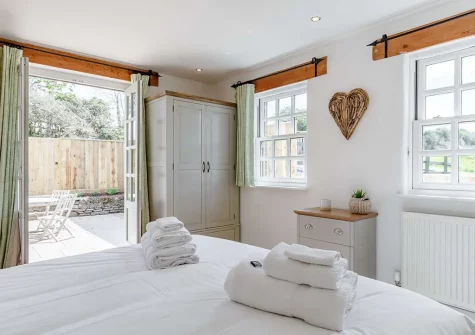 Bedroom #1 at Fox Corner, Little Petherick