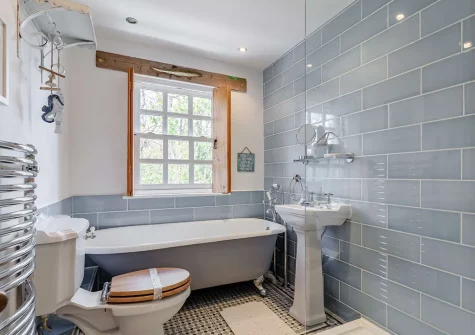 The bathroom at Fox Corner, Little Petherick