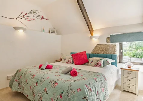 Bedroom #2 at Foxes At Langoose, Lanhydrock