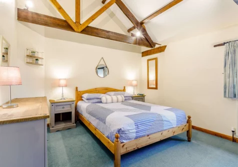 Bedroom #1 at Foxglove Barn, Greylands Farm, Youldonmoor Cross