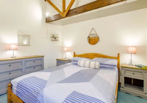 Bedroom #1 at Foxglove Barn, Greylands Farm, Youldonmoor Cross