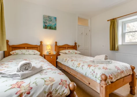 Bedroom #2 at Foxglove Cottage at Gadles Farm, Laity Moor