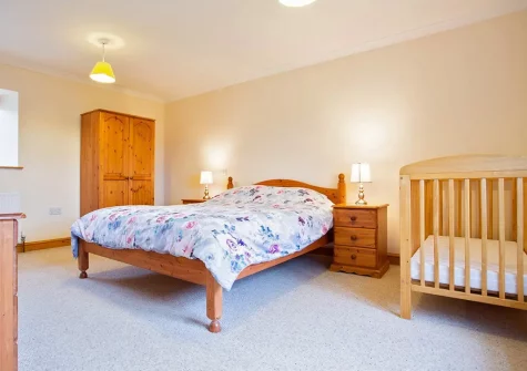 Bedroom #1 at Foxgloves, Higher Trenower Farm, Newtown-in-St-Martin