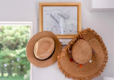 The living area at Fox's Folly, North Tamerton