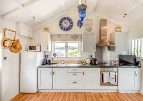 The kitchen at Fox's Folly, North Tamerton