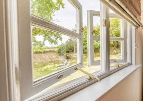 Bedroom #1 at Fox's Folly, North Tamerton