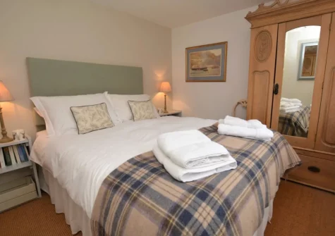 Bedroom #2 at Fox's Folly, North Tamerton