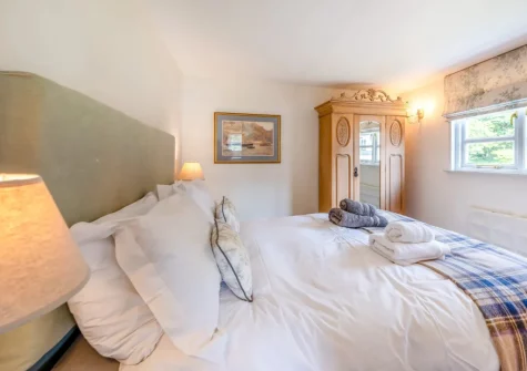 Bedroom #2 at Fox's Folly, North Tamerton