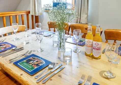 The living area at Freedom at Ashcombe Cottages, Ashcombe