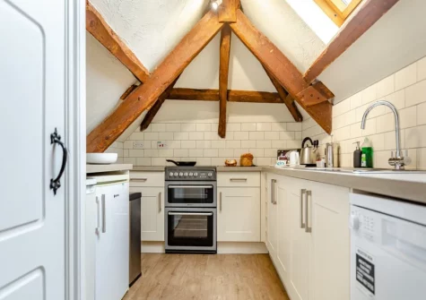 The kitchen at Freedom at Ashcombe Cottages, Ashcombe