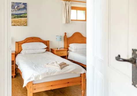 Bedroom #2 at Freedom at Ashcombe Cottages, Ashcombe