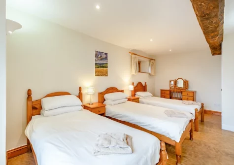 Bedroom #2 at Freedom at Ashcombe Cottages, Ashcombe