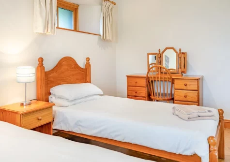 Bedroom #2 at Freedom at Ashcombe Cottages, Ashcombe