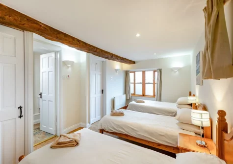 Bedroom #2 at Freedom at Ashcombe Cottages, Ashcombe