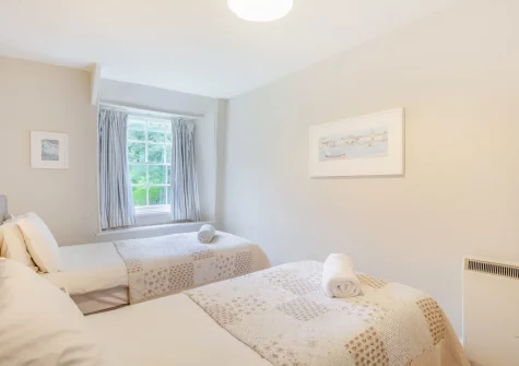 Bedroom #2 at Frogapits, Boscastle