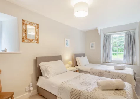 Bedroom #2 at Frogapits, Boscastle