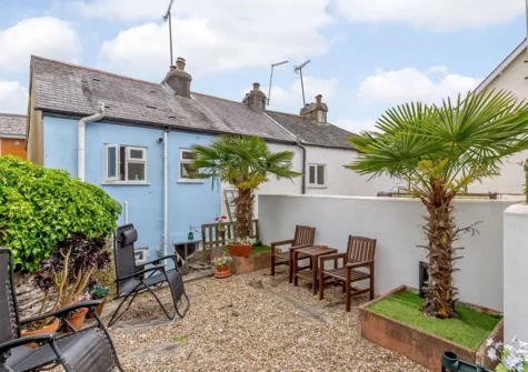 The garden at Frogwell Cottage, Brixham