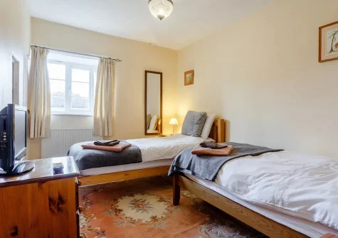 Bedroom #5 at Fursdon Farmhouse, Iddesleigh
